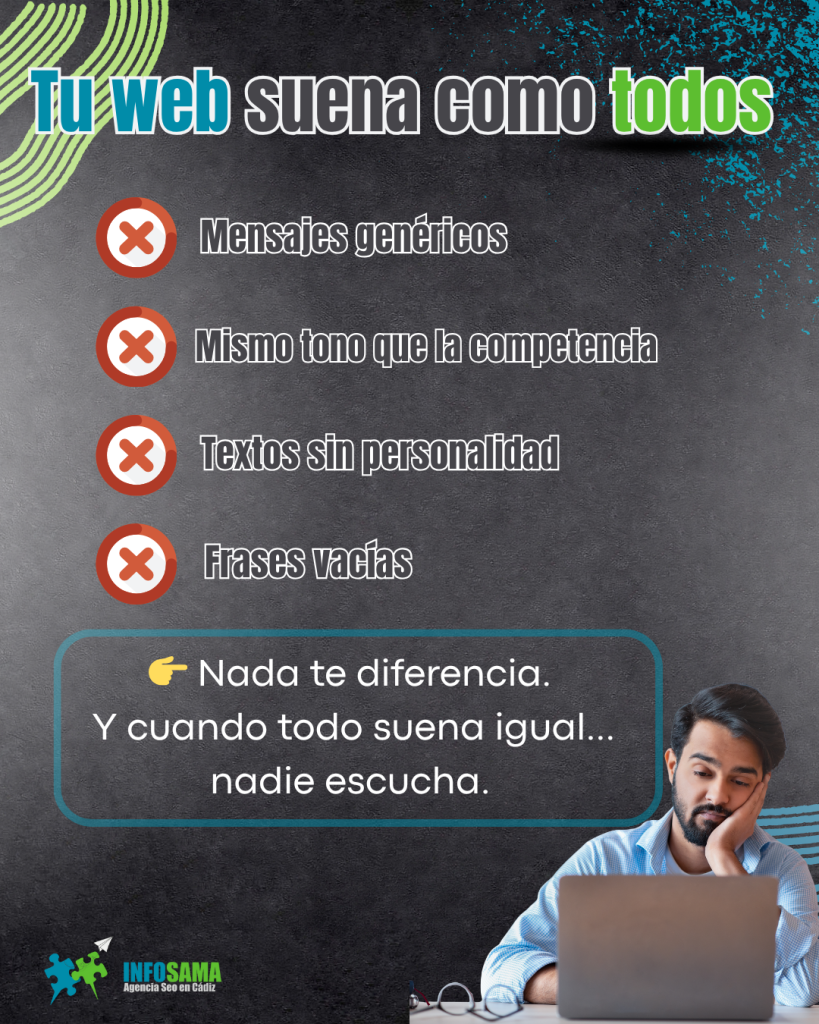 tu web suena como todos